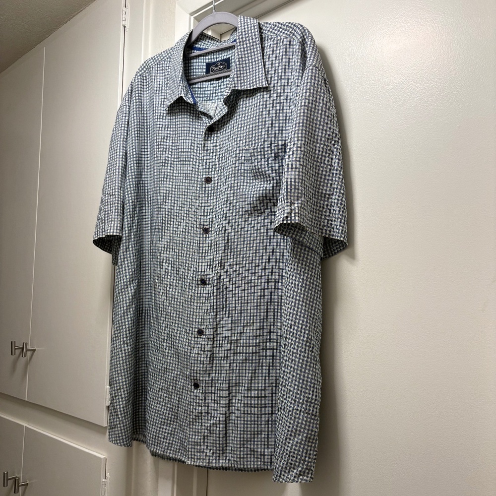 Nat Nast 100% silk shirt - size XXL